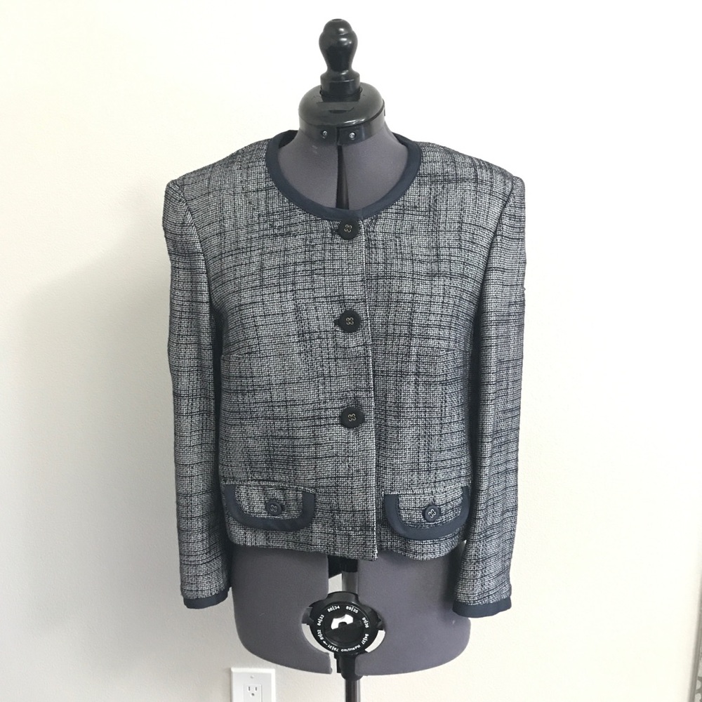 Frankie morello Milan Italy navy blazer 40/XS